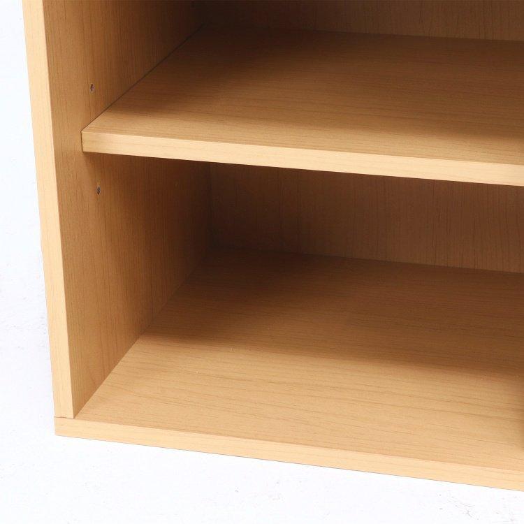 (タイムセール中) キューブボックス おしゃれ ガラス扉 収納ボックス 幅34.6×奥行29.3×高さ34.4cm ナチュラル |  | 02