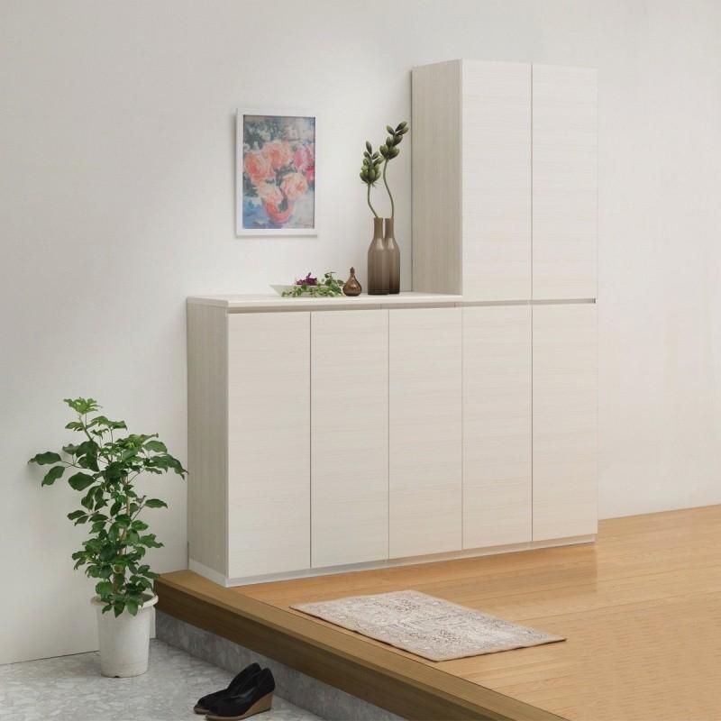 (タイムセール中) シューズラック おしゃれ 幅90 玄関収納 ホワイト |  | 03