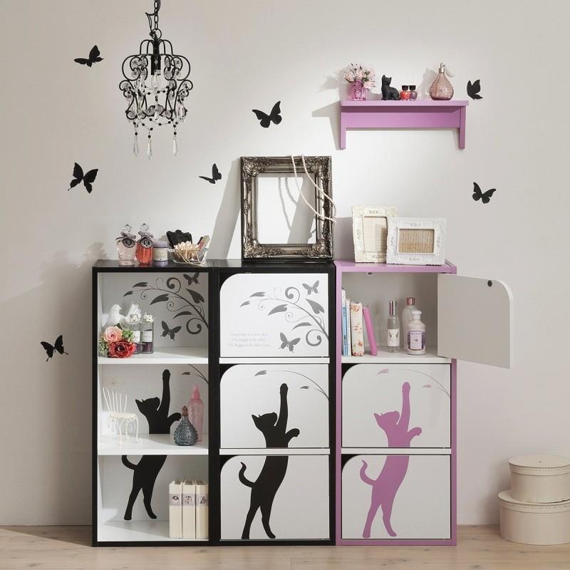 カラーボックス おしゃれ 3段 ねこ かわいい ピンク Dssr ベッド 布団 収納家具のダブル 通販 Yahoo ショッピング