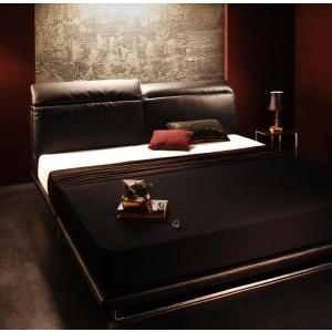 キングベッド(K×1) マットレス付き スタンダードボンネルコイル おしゃれ ローベッド