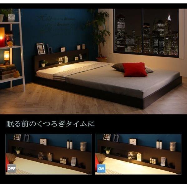 即購入可★ ダブルベッド マットレス付き スタンダードポケットコイル ローベッド 【PET9502368887】(33365円)