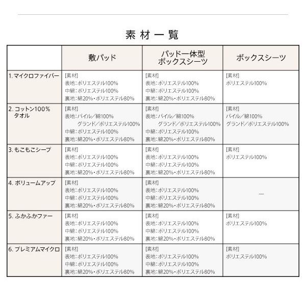 ベッドパッド ワイドキング マイクロファイバー 冬用・暖かい 敷きパッド｜double｜11