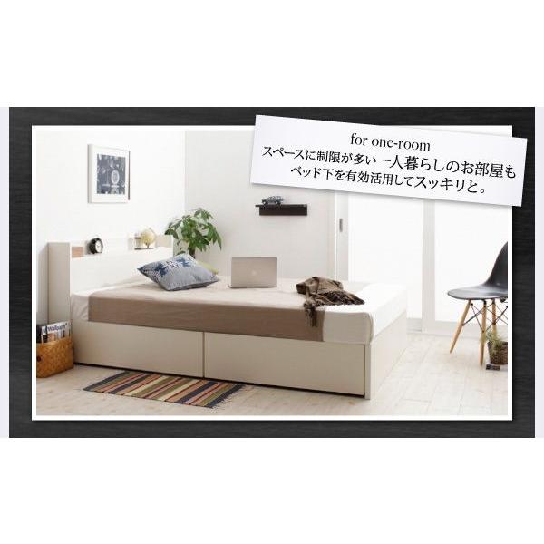 組立設置付 セミダブルベッド マットレス付き スタンダードポケットルコイル 床板仕様 日本製 収納付きベッド |  | 14