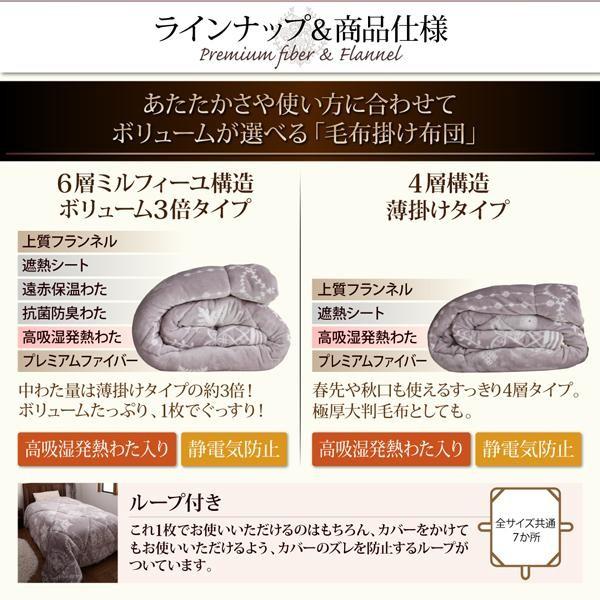 ふわふわボックスシーツ(敷パッド一体型) おしゃれ ダブル 吸湿発熱わた入り 冬用・暖かい 北欧モダンスタイル ベッドカバー |  | 15