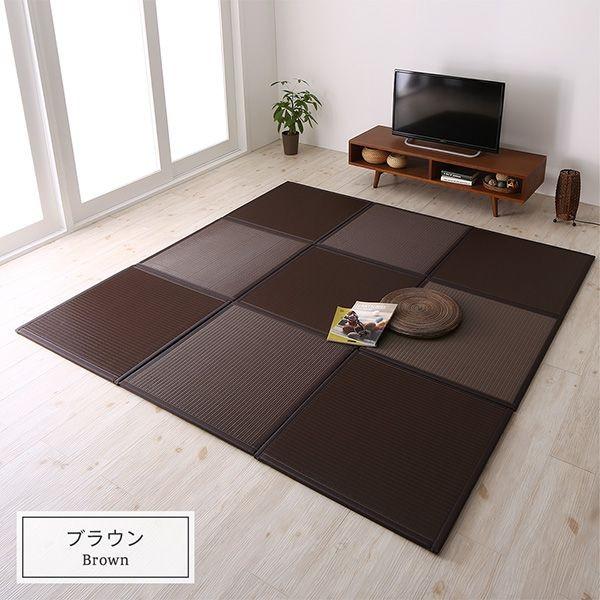置き畳 67×67cm 1枚 おしゃれ 夏用 撥水国産 日本製 ジョイントマット ユニット畳 |  | 11