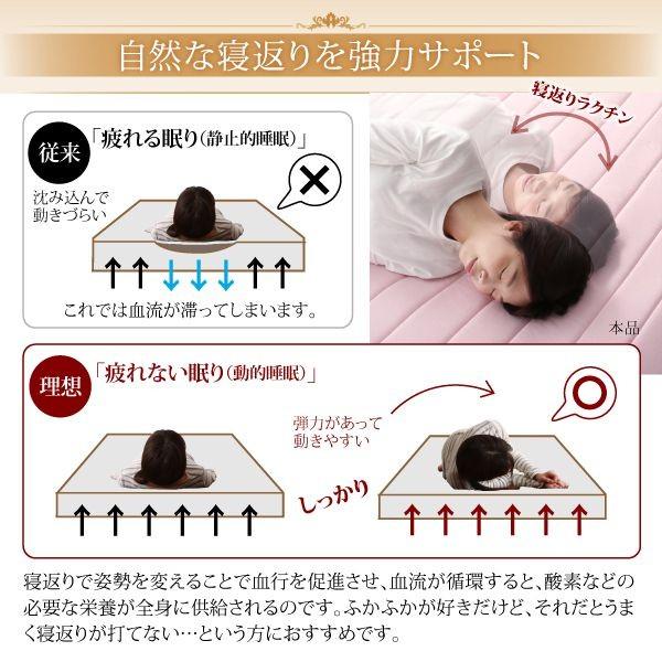 (タイムセール中) ベッドパッド ダブル 高反発 日本製 敷きパッド |  | 04