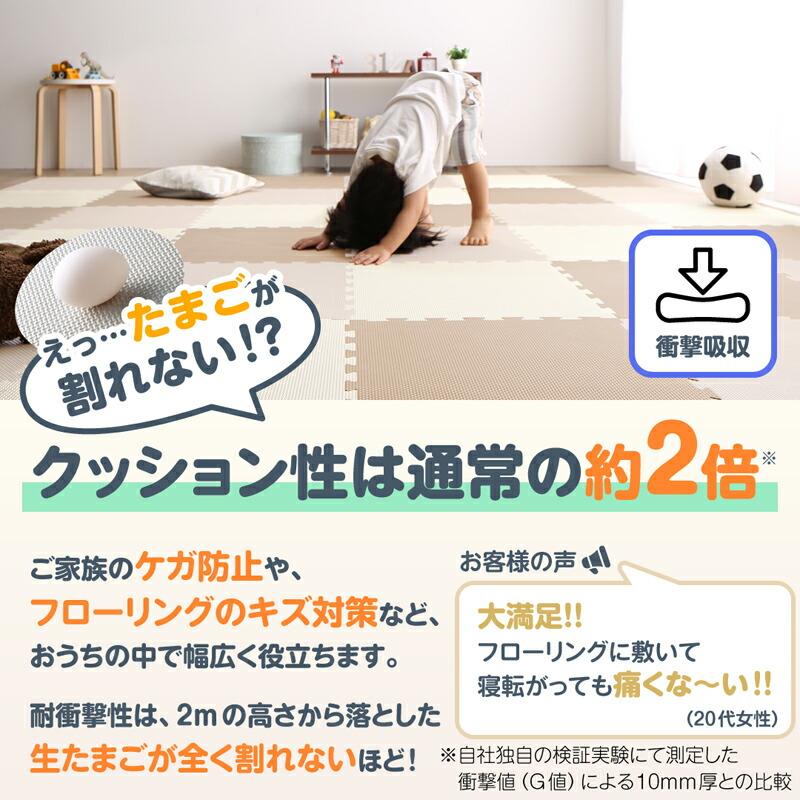 (タイムセール中) ジョイントマット 48枚セット 6畳 厚手 赤ちゃん ペット 45×45cm 防音 |  | 03
