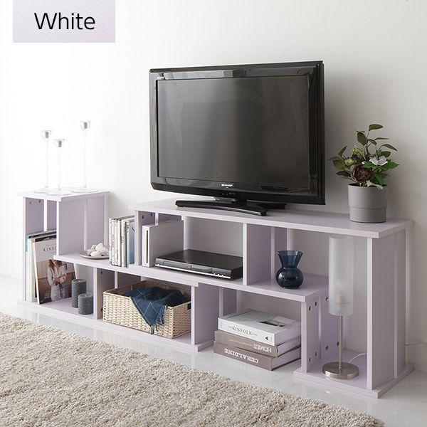 (タイムセール中) テレビ台 ローボード 幅105cm〜210cm おしゃれ ブラック 40インチ/43インチ/48インチ/50インチ/55インチ/60インチ/65インチ 伸縮 |  | 08