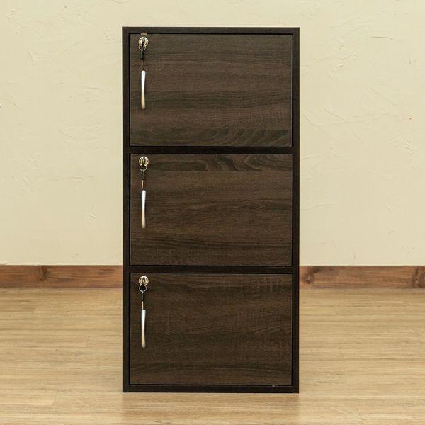 マルチラック　扉付き　コンクリートグレー マルチラック 鍵付き コンクリートグレー - メルカリ