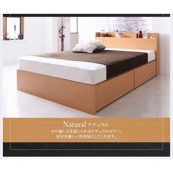 ランキング2020 (SALE) 組立設置付 ダブルベッド マットレス付き スタンダードボンネルコイル 床板仕様 日本製 収納付きベッド