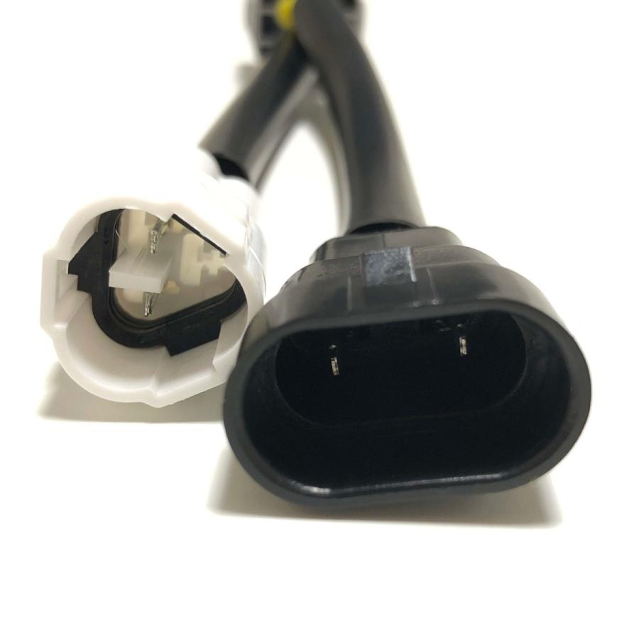 ヘッドライト 変換ハーネス プリウス ZVW30 ハロゲンから後期HIDヘッド