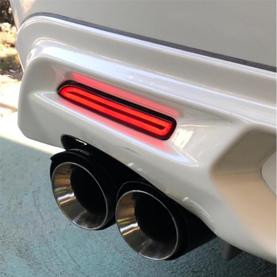 LEDリフレクター スモークレンズ ダイハツ ムーブカスタム LA150S