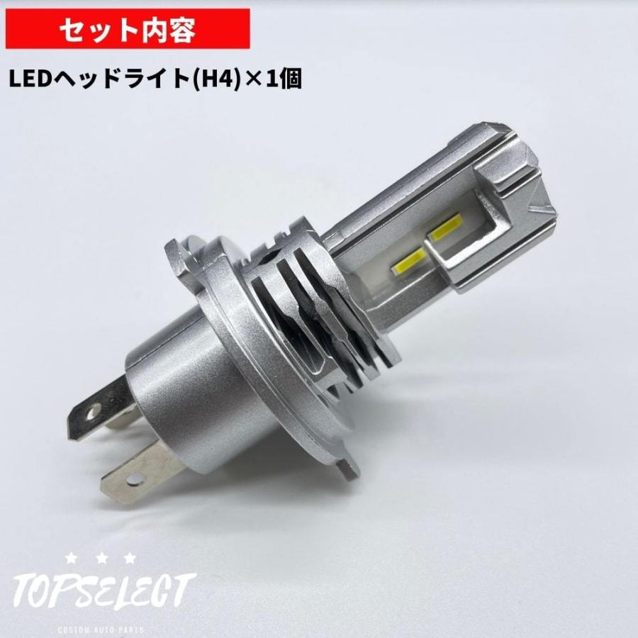 F650GS  00〜03年 LEDヘッドライト H4 Hi/Lo (1灯) バイク用 新基準車検対応 ファンレス 静音 瞬間起動 6000k ホワイト 白｜doubleaxel｜07