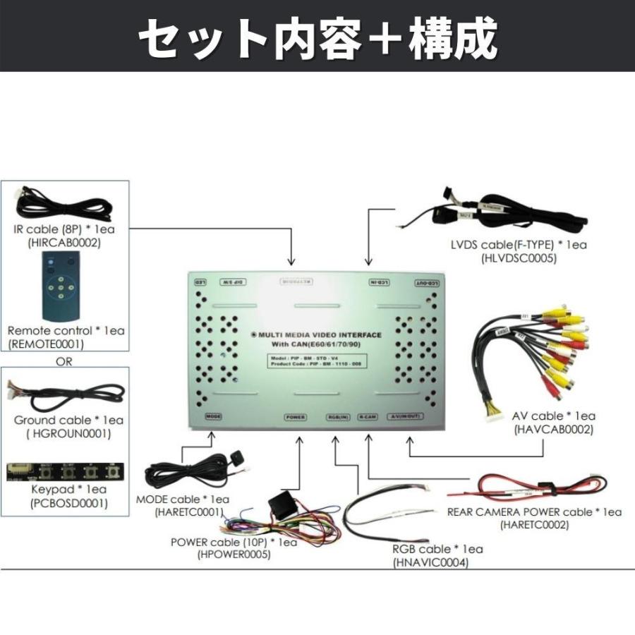 BMW iDrive (CCC装着車) AVインターフェイス E90 E91 E92 E93 E60 E61 E63 E64 E70 E71 地デジ・DVD・iPod・バックカメラ 映像 入力 出力 再生 走行中｜doubleaxel｜06