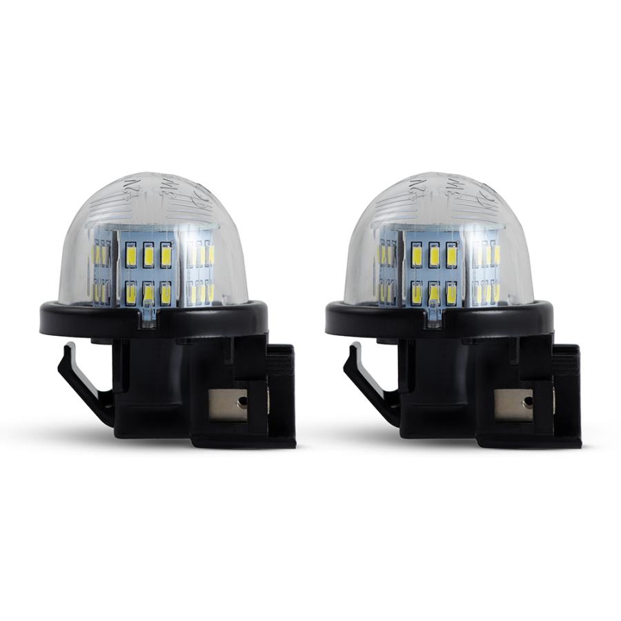LED ナンバー灯 ホワイト 6500K ユニット交換式 MRワゴン MF21S MF22S MF33S 2個セット 高輝度SMD36発 LEDライセンスランプ
