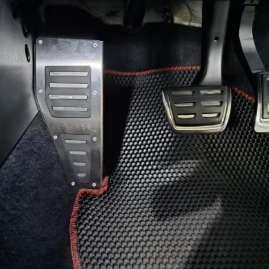 VW ティグアン ゴルフ7 GOLF7 専用 純正風 アルミフットレスト 高級