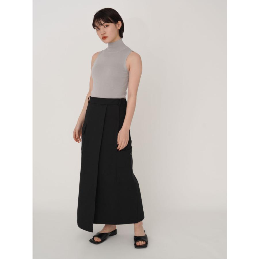 SALE60%OFF エギュゼ iGUISER ボトムス cotton wrap skirt コットンラップスカート ロング丈 ig-010 |  | 07