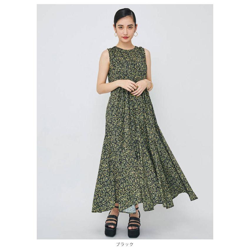 Sale ムルーア Murua 春夏 通販 リトルフラワーワンピース レディース ワンピース ロング丈 マキシ丈 ノースリーブ キャミワンピース 小花柄 花柄 バッグ ワンピースのダブルハート 通販 Yahoo ショッピング