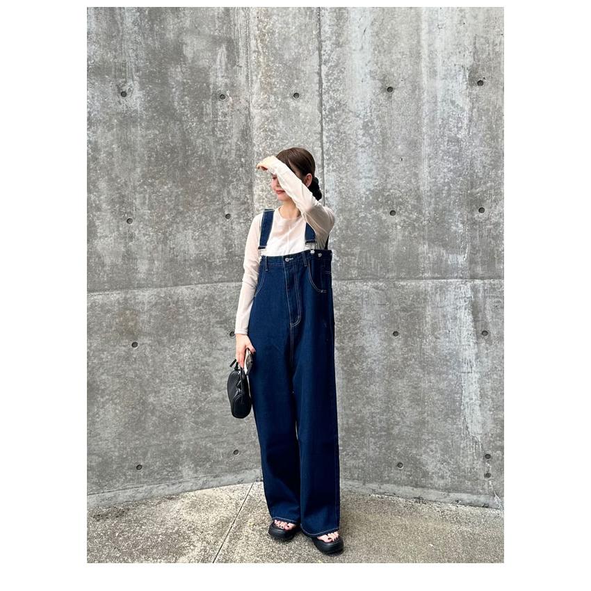 AGAWD デニム オーバーオール オールインワン サロペット 新品 mal AGAWD アガウド ボトムス Denim All in one デニム