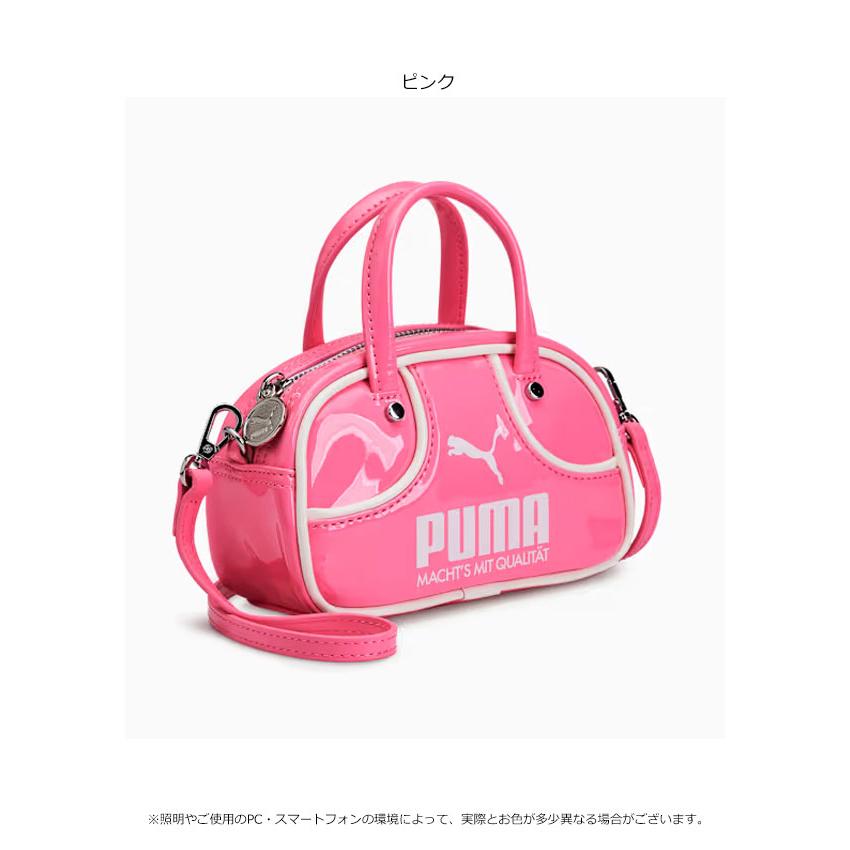 昭和レトロ　激レア　1976年製 Kiki & Lala ハンドバッグ ピンク PUMA（プーマ） ユニセックス 1976 マイクロ グリップバッグ 1L バッグ