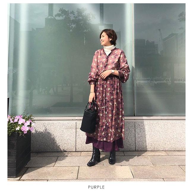 Sale アングリッド Ungrid フラワープリントラメワンピース ワンピース レディース ロング ロングワンピース 長袖 花柄 透け ガウン 2way 羽織 バッグ ワンピースのダブルハート 通販 Yahoo ショッピング