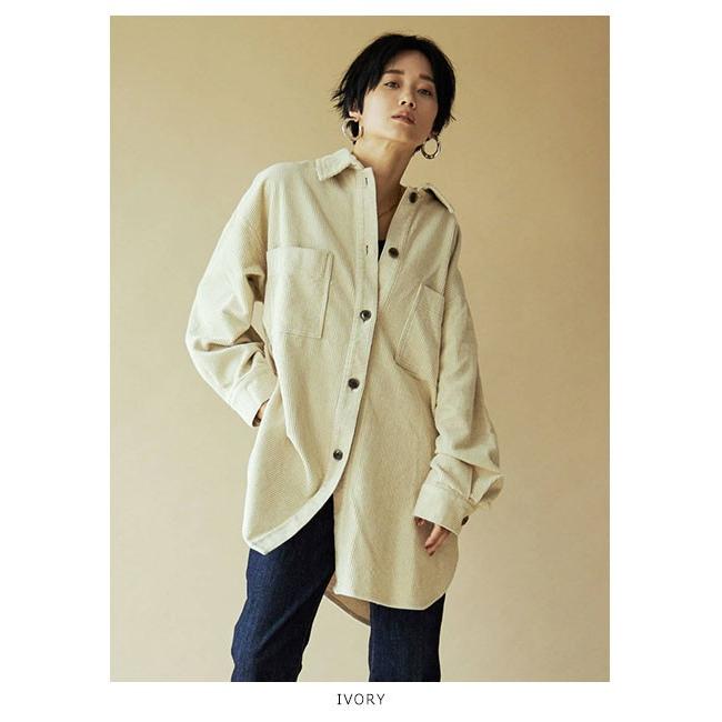 アングリッド Ungrid 通販 コーデュロイビッグシャツ レディース トップス シャツ コーデュロイ 無地 ビックサイズ オーバーサイズ ルーズ バッグ ワンピースのダブルハート 通販 Yahoo ショッピング