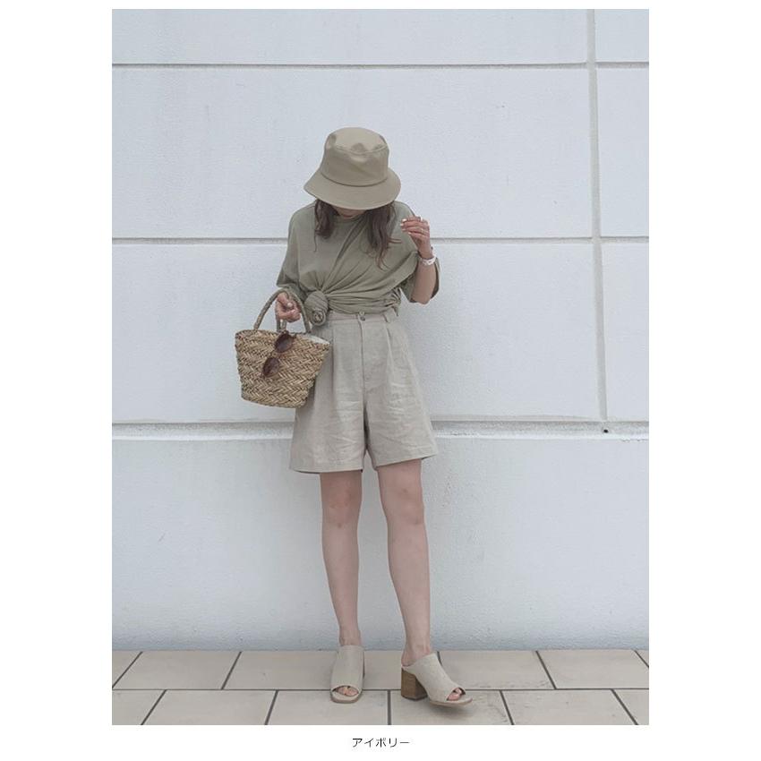 アングリッド Ungrid 通販 リネン混タックショートパンツ レディース パンツ ハーフパンツ ショート丈 五分丈 リネン シンプル 無地 カジュアル バッグ ワンピースのダブルハート 通販 Yahoo ショッピング