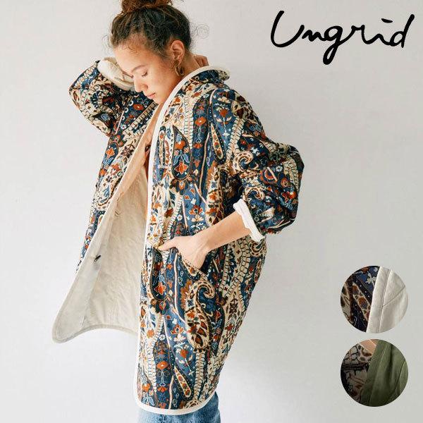 アングリッド Ungrid 21春夏 通販 4月下旬 5月上旬予約 リバーシブルキルティングミリタリーブルゾン レディース アウター ブルゾン リバーシブル 2way バッグ ワンピースのダブルハート 通販 Yahoo ショッピング