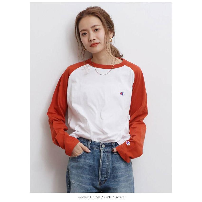 アングリッド Ungrid 21春夏 通販 Champion別注 ビックシルエットラグランロングスリーブtee レディース トップス ロンt ロングtシャツ 長袖 ラグラン バッグ ワンピースのダブルハート 通販 Yahoo ショッピング