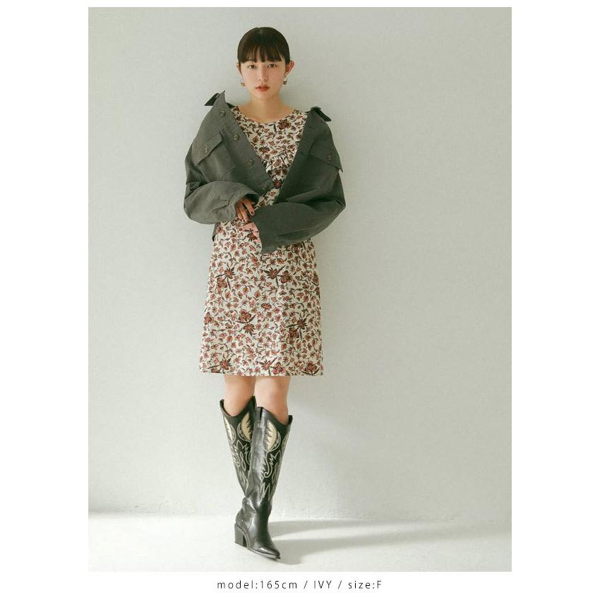 アングリッド Ungrid 21春夏 通販 ボタニカルショルダーデザインミニワンピース レディース ワンピース ミニワンピース ひざ丈 Aライン 花柄 総柄 バッグ ワンピースのダブルハート 通販 Yahoo ショッピング