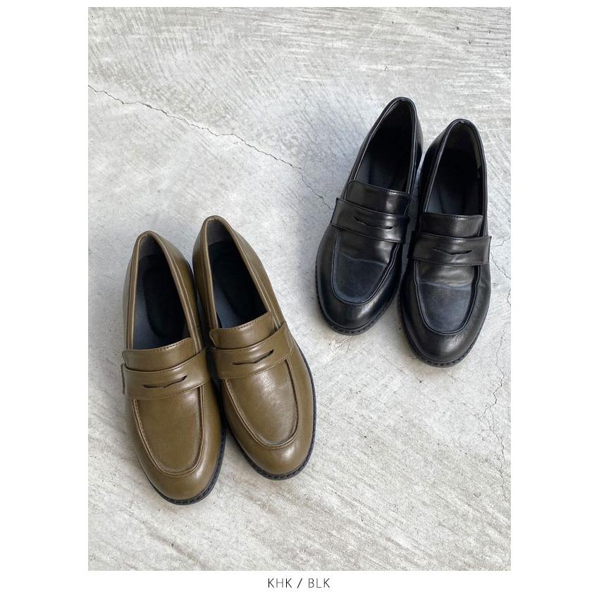 Ungrid（アングリッド） SALE60%OFF クラシックローファー 靴 革 定番 