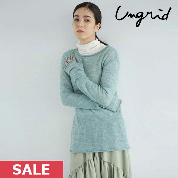Ungrid（アングリッド） SALE60%OFF モヘア混シアーニット トップス