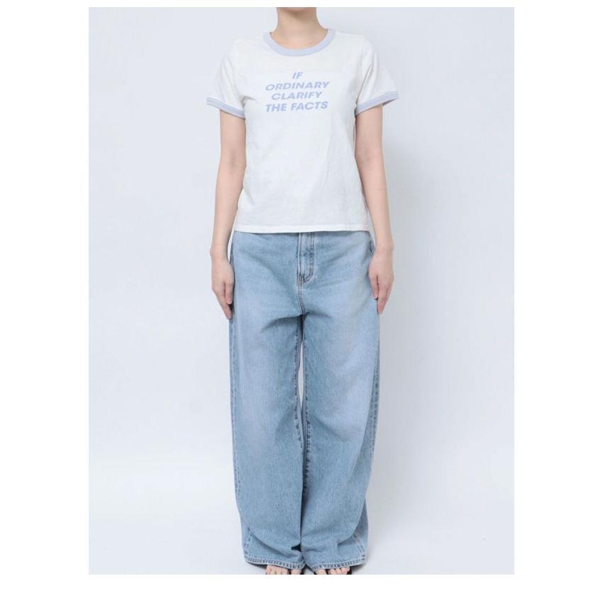 Ungrid（アングリッド） SALE40%OFF トップス リンガーコンパクトTee