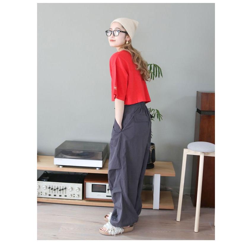 新品❤Ungrid×AVIREXミリタリーショートシャツ アングリッド シャツ Ungrid（アングリッド） SALE40%OFF トップス LNCロゴショートTee 半袖
