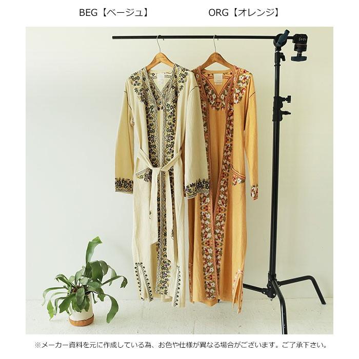 Todayful トゥデイフル 通販 Hand Embroidery Gown ハンドエンブロイダリーガウン レディース アウター ガウン 羽織 春アウター ワンピース 刺繍 花柄 バッグ ワンピースのダブルハート 通販 Yahoo ショッピング
