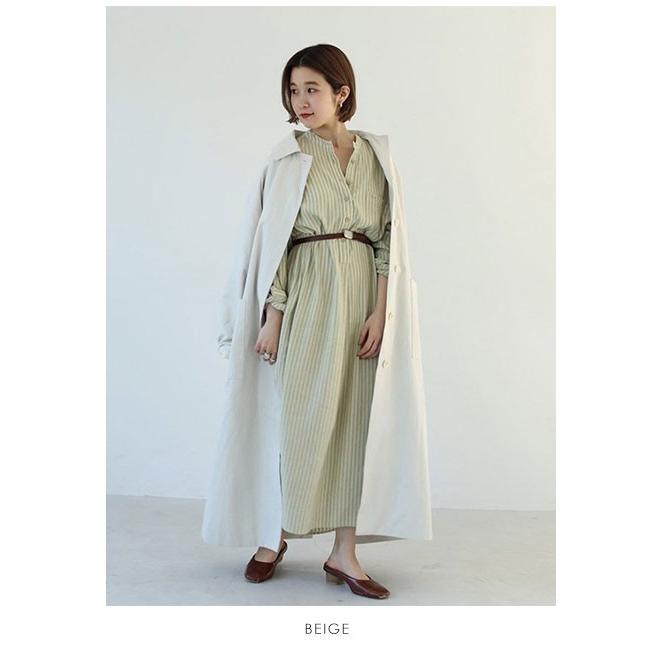 Todayful トゥデイフル 19秋冬 Stripe Shirts Dress ストライプシャツドレス レディース ワンピース ドレス シャツワンピ ストライプ 柄 スリット 長袖 バッグ ワンピースのダブルハート 通販 Yahoo ショッピング