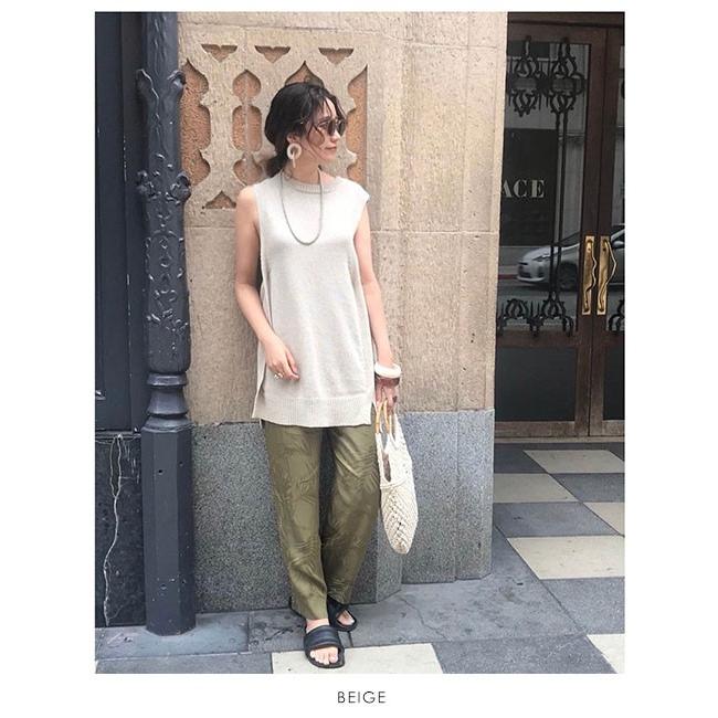 Todayful トゥデイフル 19秋冬 8月中旬予約 Cottonlinen Knit Vest コットンリネンニットベスト レディース トップス タンク タンクトップ 麻 リネン バッグ ワンピースのダブルハート 通販 Yahoo ショッピング