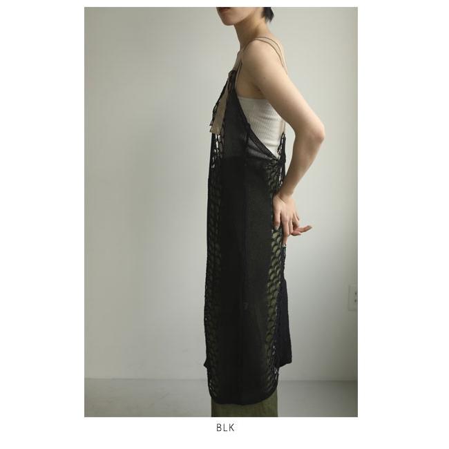 Todayful トゥデイフル 春夏 Mesh Knit Dress メッシュニットドレス レディース ワンピース ノースリーブ ロング丈 ニット メッシュ 透け感 バッグ ワンピースのダブルハート 通販 Yahoo ショッピング