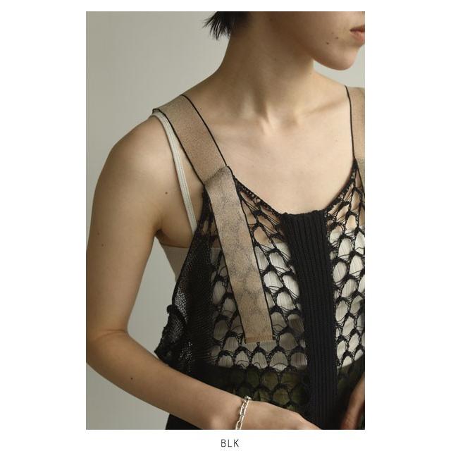 Todayful トゥデイフル 春夏 Mesh Knit Dress メッシュニットドレス レディース ワンピース ノースリーブ ロング丈 ニット メッシュ 透け感 バッグ ワンピースのダブルハート 通販 Yahoo ショッピング