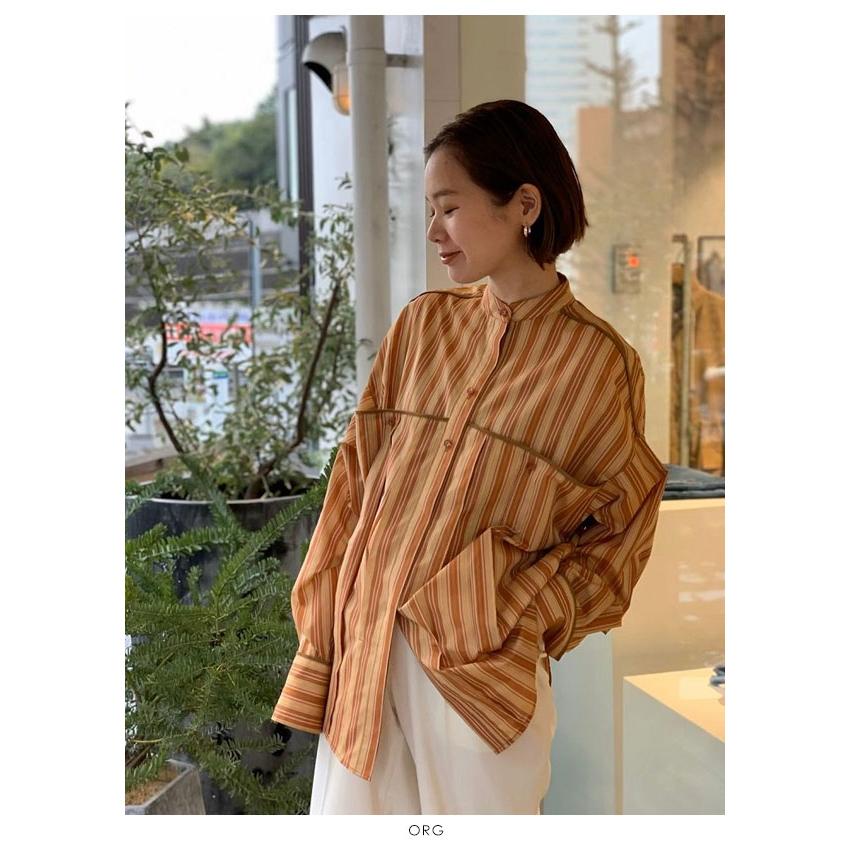Sale Todayful トゥデイフル 春夏 Organdy Stripe Shirts オーガンジーストライプシャツ ストライプ レディース トップス シャツ 長袖 オーガンジー 透け感 バッグ ワンピースのダブルハート 通販 Yahoo ショッピング