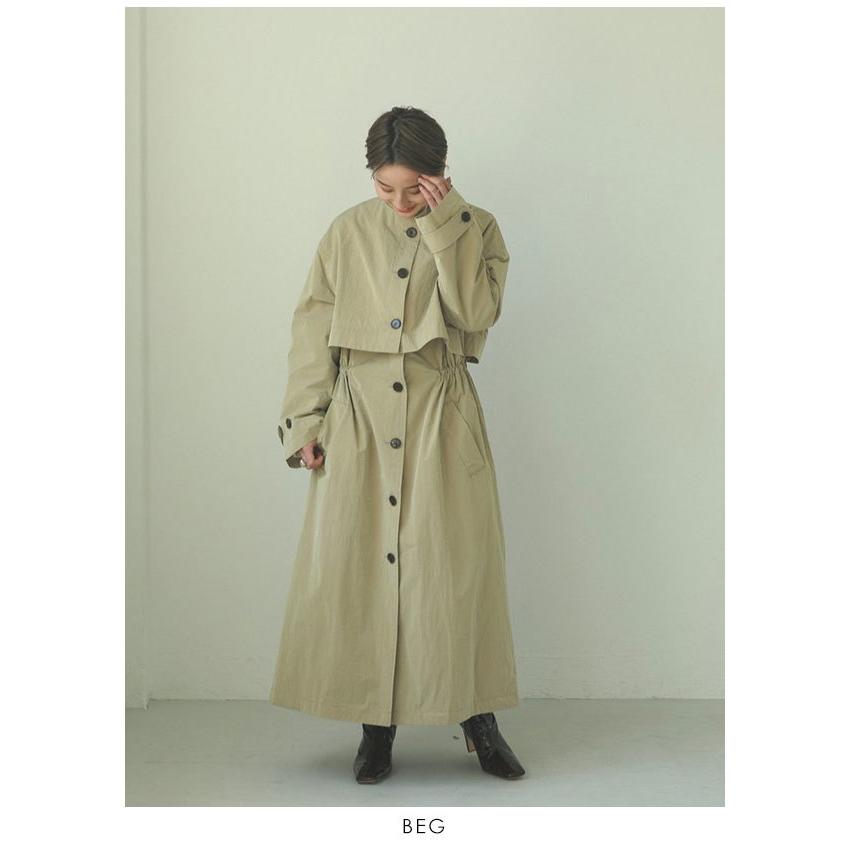 Sale Todayful トゥデイフル 秋冬 Cape Trench Coat ケープトレンチコート レディース トレンチコート ロング丈 ベーシック 定番 長袖 カジュアル 1002 バッグ ワンピースのダブルハート 通販 Yahoo ショッピング