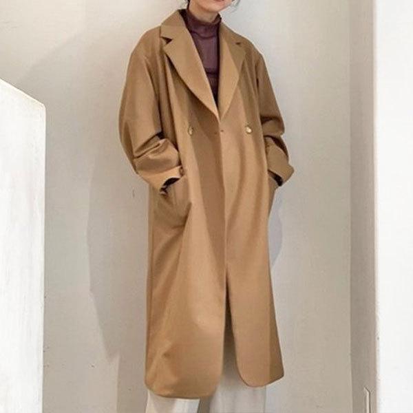Sale Todayful トゥデイフル 秋冬 Wool Twill Coat ウールツイルコート レディース コート ウール アウター ロング丈 羽織り 前開き 大きめ ルーズ 1008 バッグ ワンピースのダブルハート 通販 Yahoo ショッピング