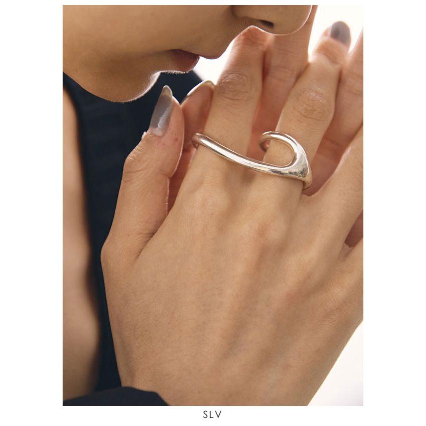 TODAYFUL 2023春夏 トゥデイフル Double Finger Ring (Silver925) 一部 