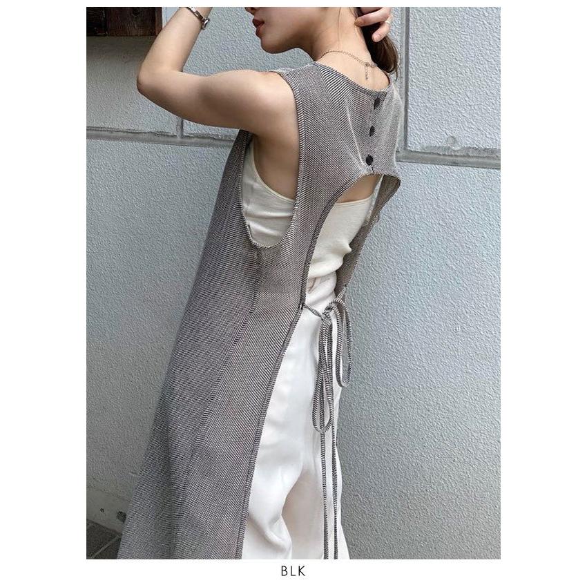 Sale Todayful トゥデイフル Backopen Mesh Dress バックオープンメッシュドレス レディース ワンピース ロング丈 ノースリーブ 袖なし Select Shop Double Heart 通販 Yahoo ショッピング