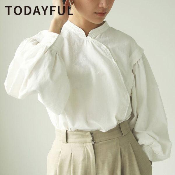 驚きの安さ Todayful トゥデイフル 21春アイテム Cotton Asymmetry Shirts コットンアシンメトリーシャツ レディース トップス シャツ 長袖 デニム チャイナ バッグ ワンピースのダブルハート 通販 Yahoo ショッピング クリアランス Www