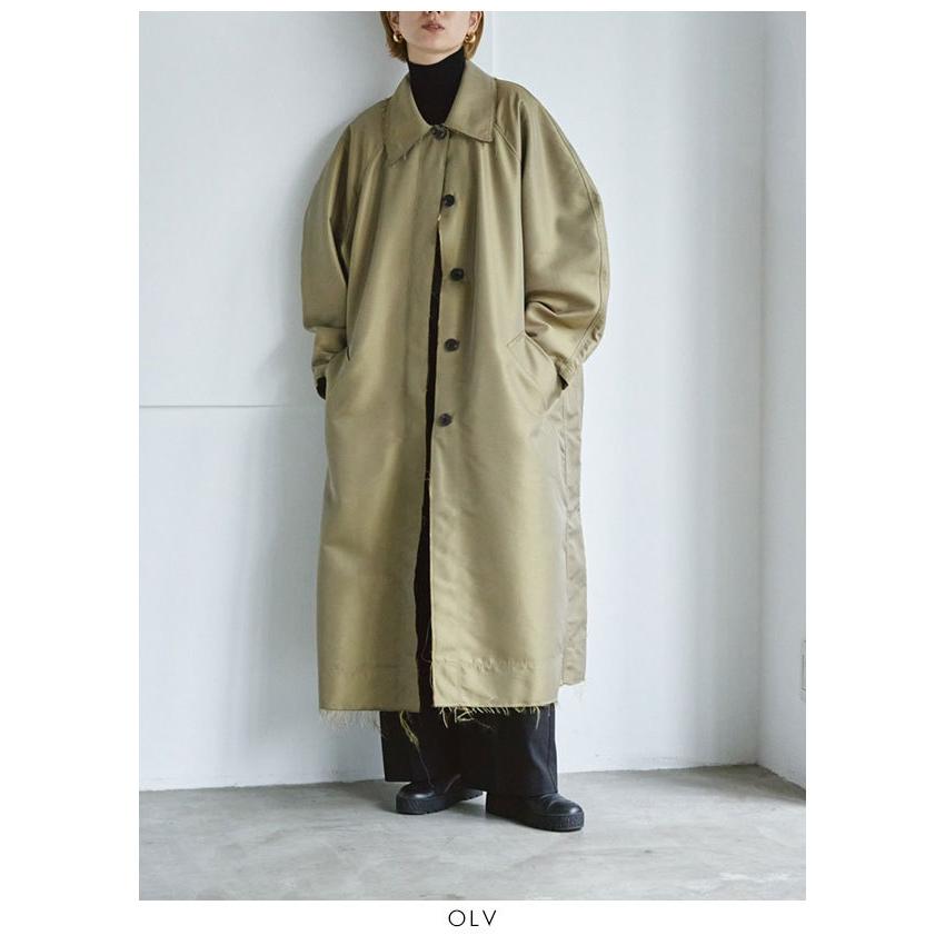 Todayful トゥデイフル 22春コレクション 1月下旬 3月上旬予約 Satin Twill Coat サテンツイルコート レディース アウター コート スプリングコート 羽織り Select Shop Double Heart 通販 Yahoo ショッピング