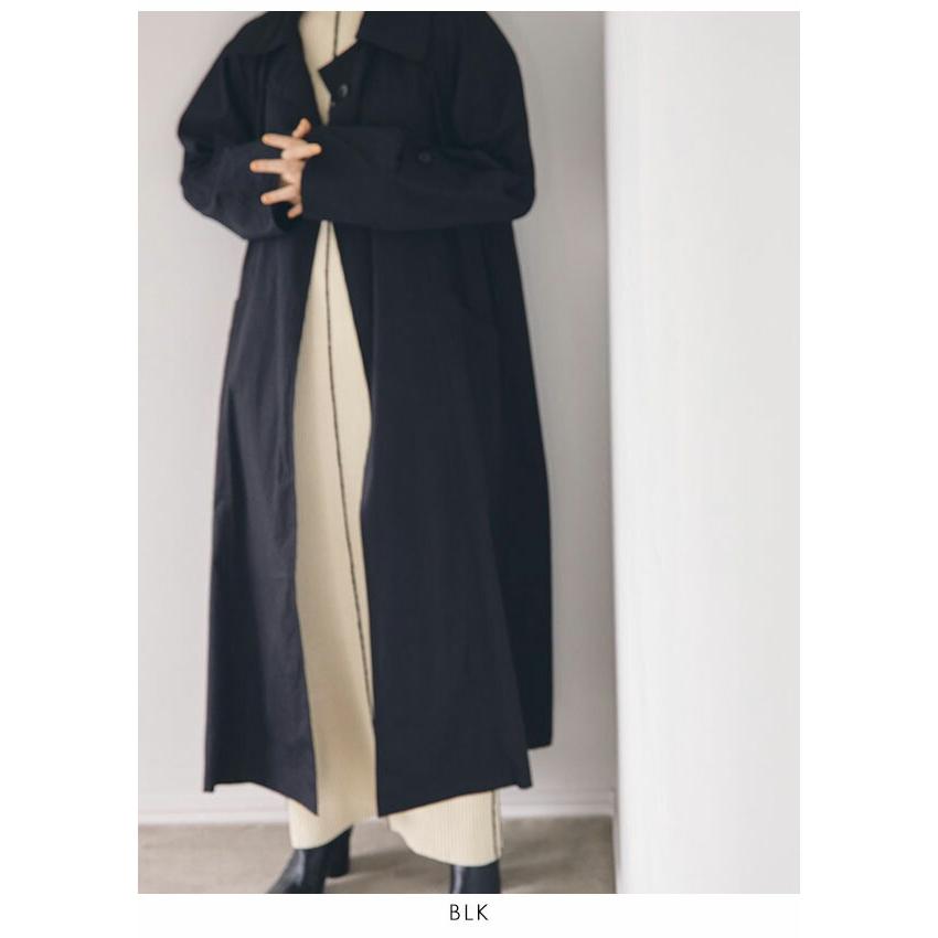 TODAYFUL 黒 トレンチコート ロング丈 TODAYFUL SALE20%OFF トゥデイフル Tuck Over Trenchcoat タック