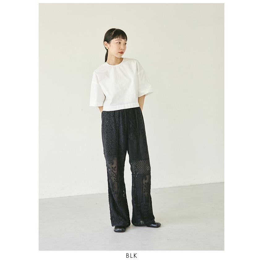人気デザイナー TODAYFUL パッチワークレースパンツ asakusa.sub.jp