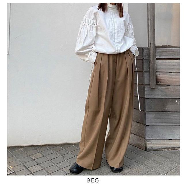 数量限定!特売 todayful ダブルタックツイルトラウザーズ ladonna.co