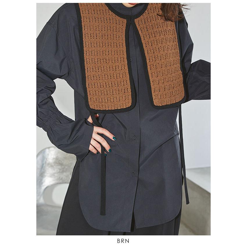 最新コレックション TODAYFUL コードヤーンパイピングベスト未使用